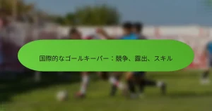 国際的なゴールキーパー：競争、露出、スキル